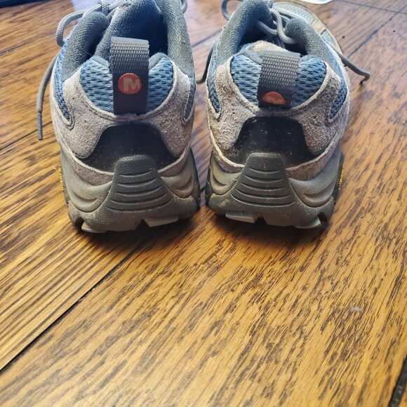 Women's Merrell Hiking Shoe. Size 7, Blue/Gray, Vibram Sole, Great Cond! - Picture 6 of 8